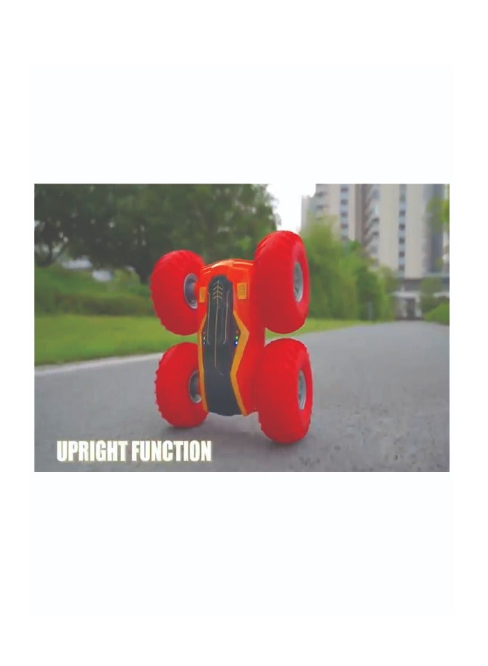 Sam Toys - Double Sided Gyro Stunt Car - Orange