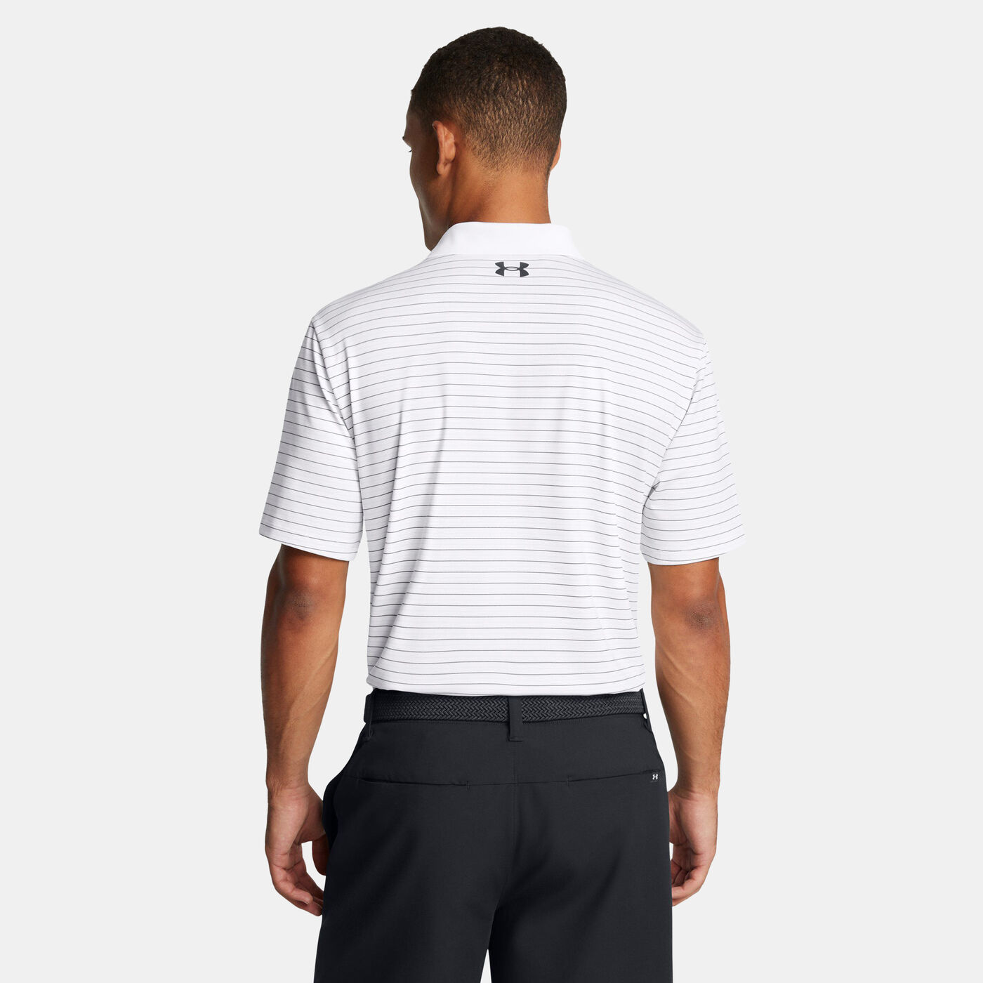 Men's Matchplay Striped Polo Shirt