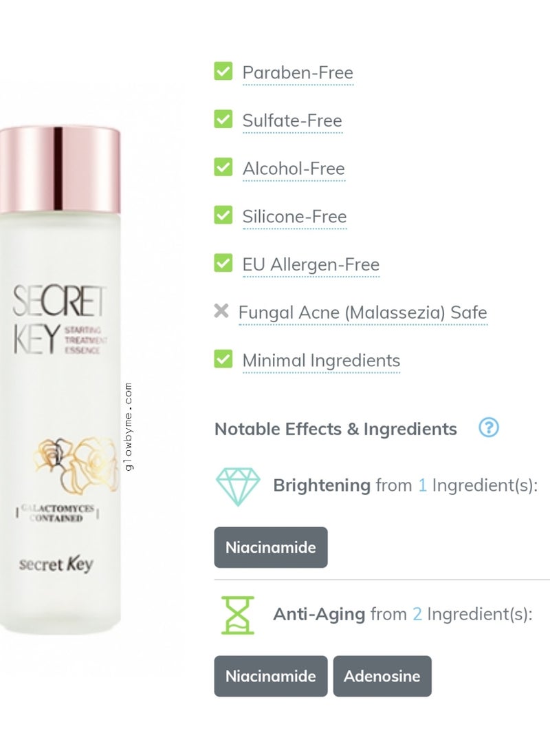 Secret Key Starting Treatment Rose Essence,150ml