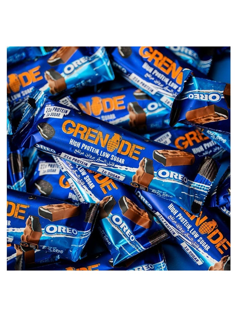 Grenade High Protein Low Sugar Bar OREO 60g Pack of 12