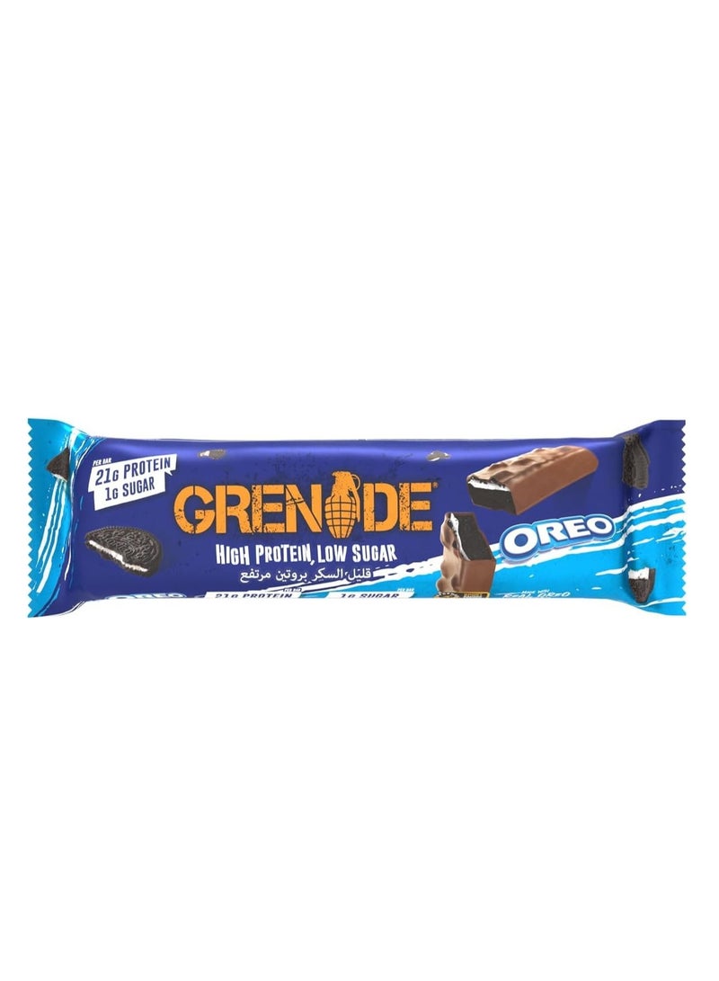 Grenade High Protein Low Sugar Bar OREO 60g Pack of 12