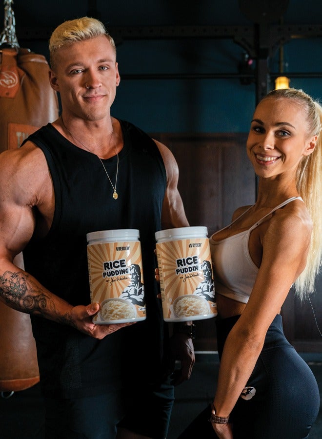 Rice Pudding 1500g Unflavored - High-Protein, Low-Sugar Rice Pudding Powder Ideal for Meal Replacement and Muscle Recovery