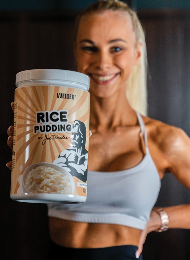 Rice Pudding 1500g Unflavored - High-Protein, Low-Sugar Rice Pudding Powder Ideal for Meal Replacement and Muscle Recovery