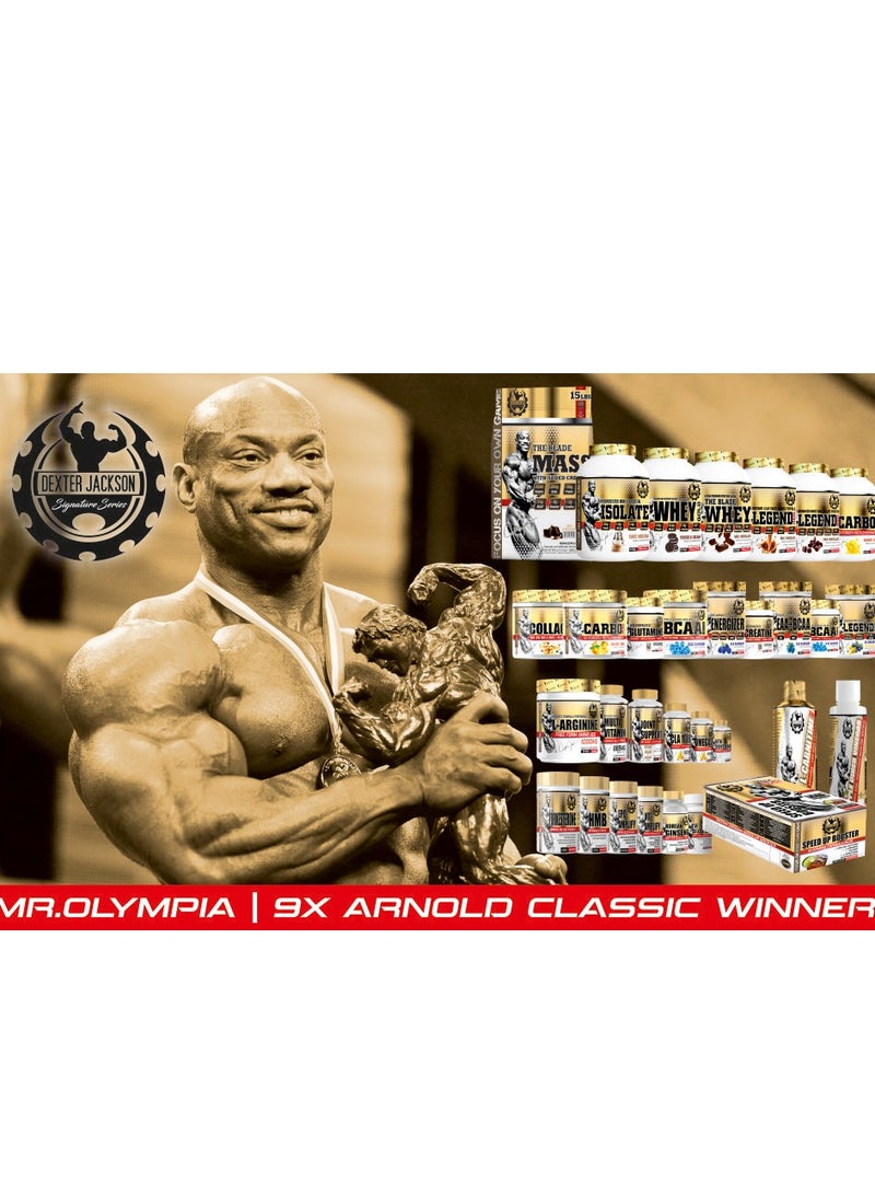 Dexter Jackson Gold Series Whey Gold - Double Chocolate, 2268g (5 Lbs), 67 Servings