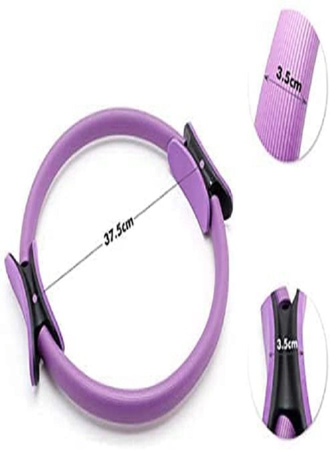 Yoga Pilates Ring  Fitness Circle Rings for Toning Abs, Thighs and Legs Slimming Body Building