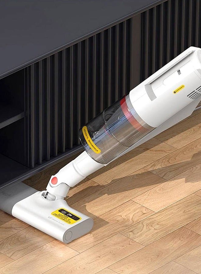 Hand Held Vacuum Cleaner Household Strength Dust Collector 0.5 L 400 W DX300 White