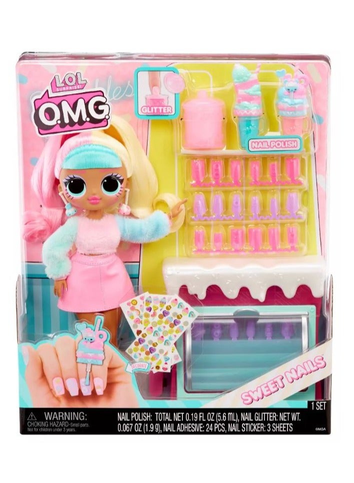 L.O.L Surprise OMG Sweet Nails Candylicious Sprinkles Shop