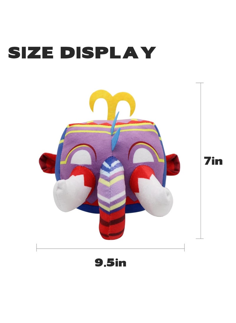 Blox Fruits Plush, 6 inch Blox Plush Plushies Toys Stuffed Animal Plushie Doll, Soft Fruits Hugging Plush Pillow Toy, Collectible Gifts for Kids Fans Aldults Birthday (Mammoth)