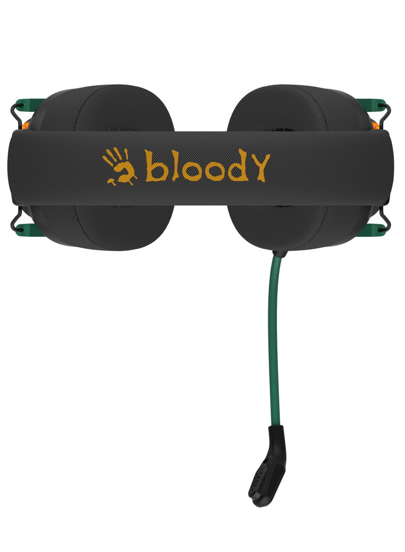 All-In-One Wireless Gaming Headset MR-595, Gaming-Grade Multi-Mode Connectivity, BL5900 Wireless Gaming Chipset, 50mm Speaker Unit, 135 Hours Playback Time, Detachable Noise Cancelling Mic, Black