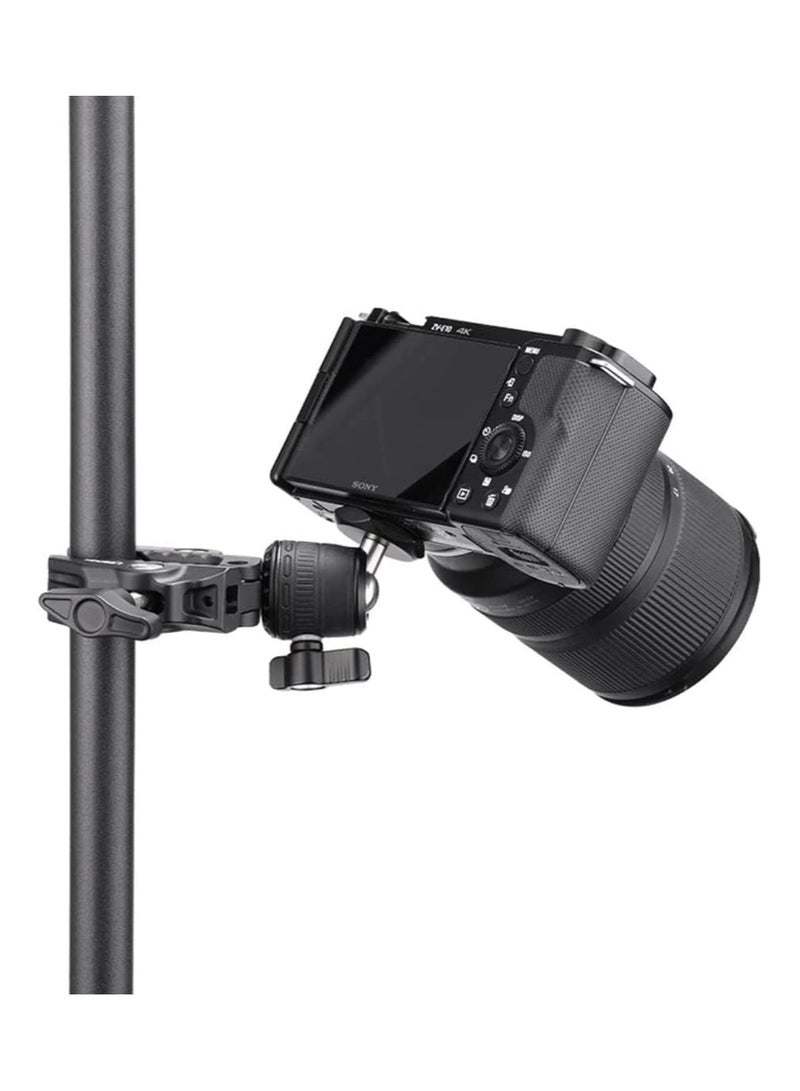 R099 Super Clamp Camera Mount Clamp With 360° Ballhead