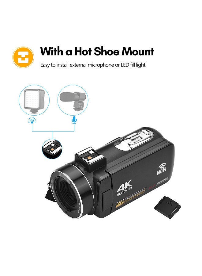 4K Digital Camera WiFi Camera