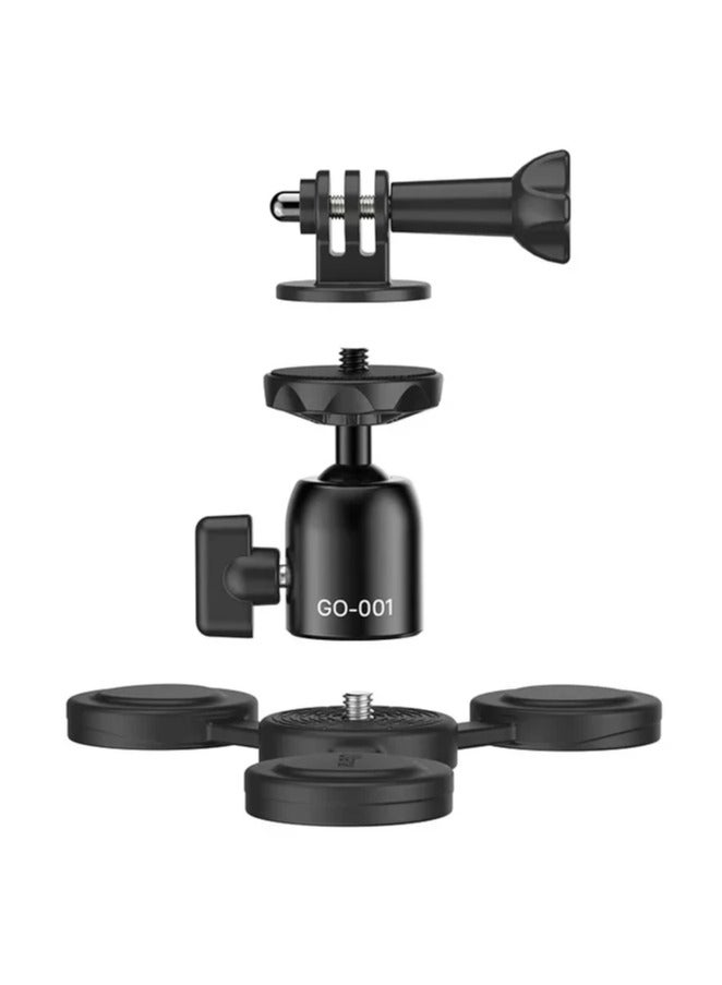 ULANZI GO-001 Magnetic Mount – Ultra-Strong Magnetic Base with 1/4
