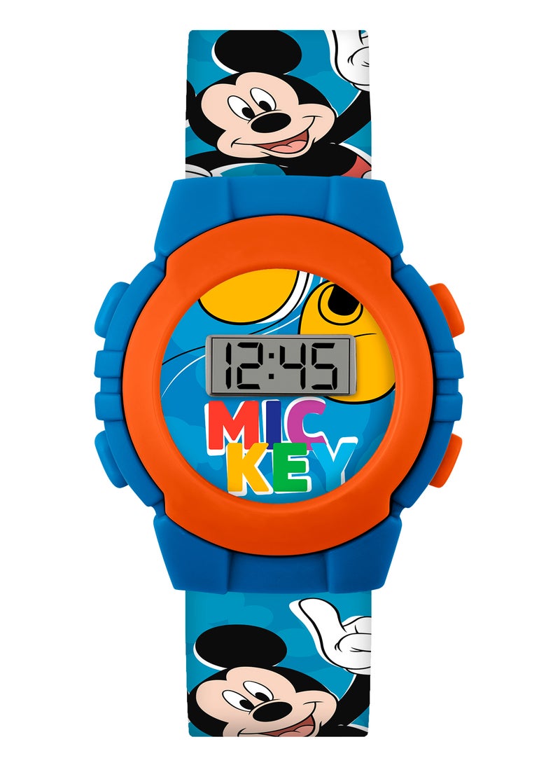 Disney Mickey Mouse Multicoloured Digital Boys Watch - MK4164