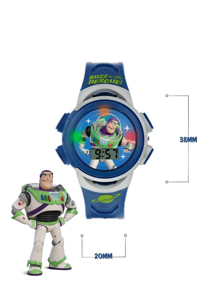 Toy Story Kids Printed Silicon Strap Boys Watch - TYM4009ARG