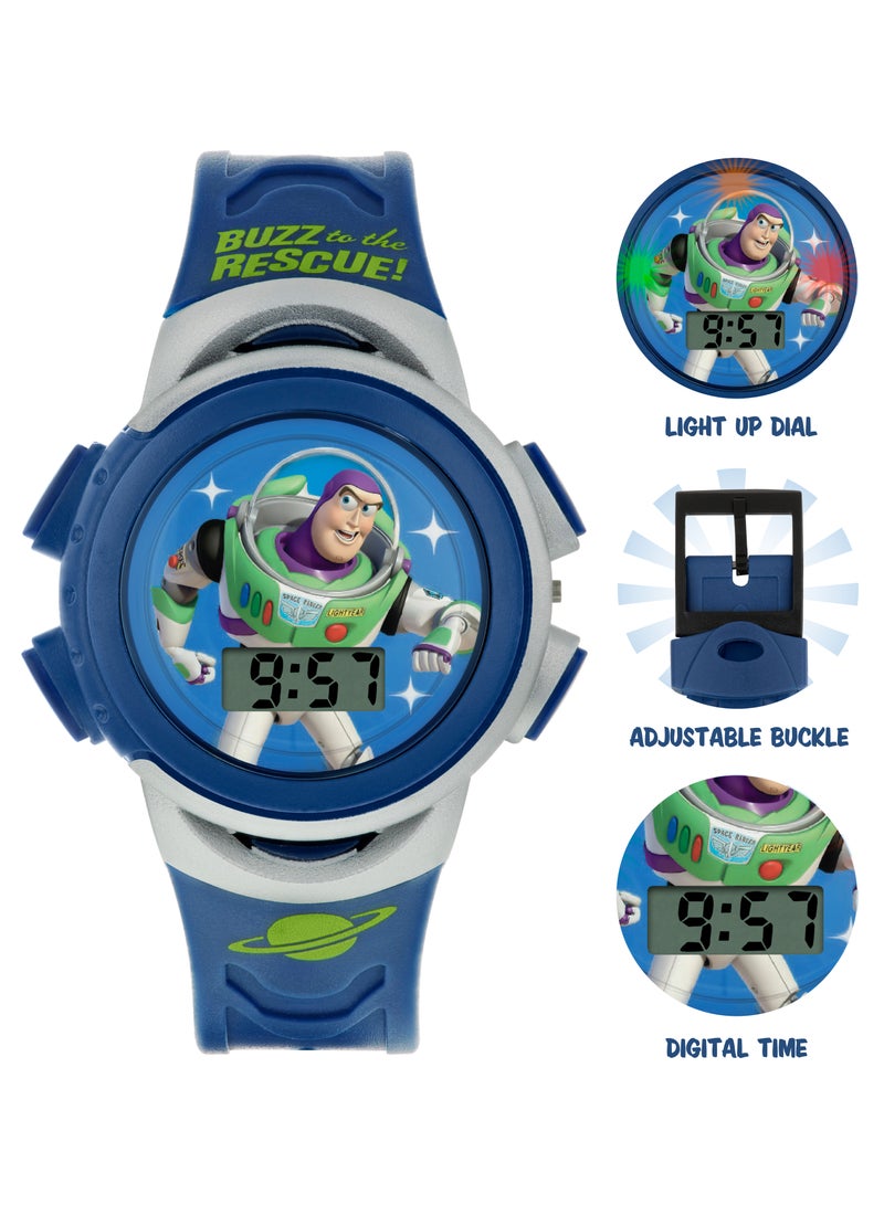 Toy Story Kids Printed Silicon Strap Boys Watch - TYM4009ARG