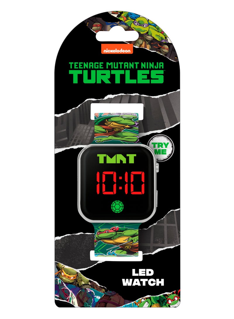 Teenage Mutant Ninja Turtles LED Strap Boys Watch - TMR4146