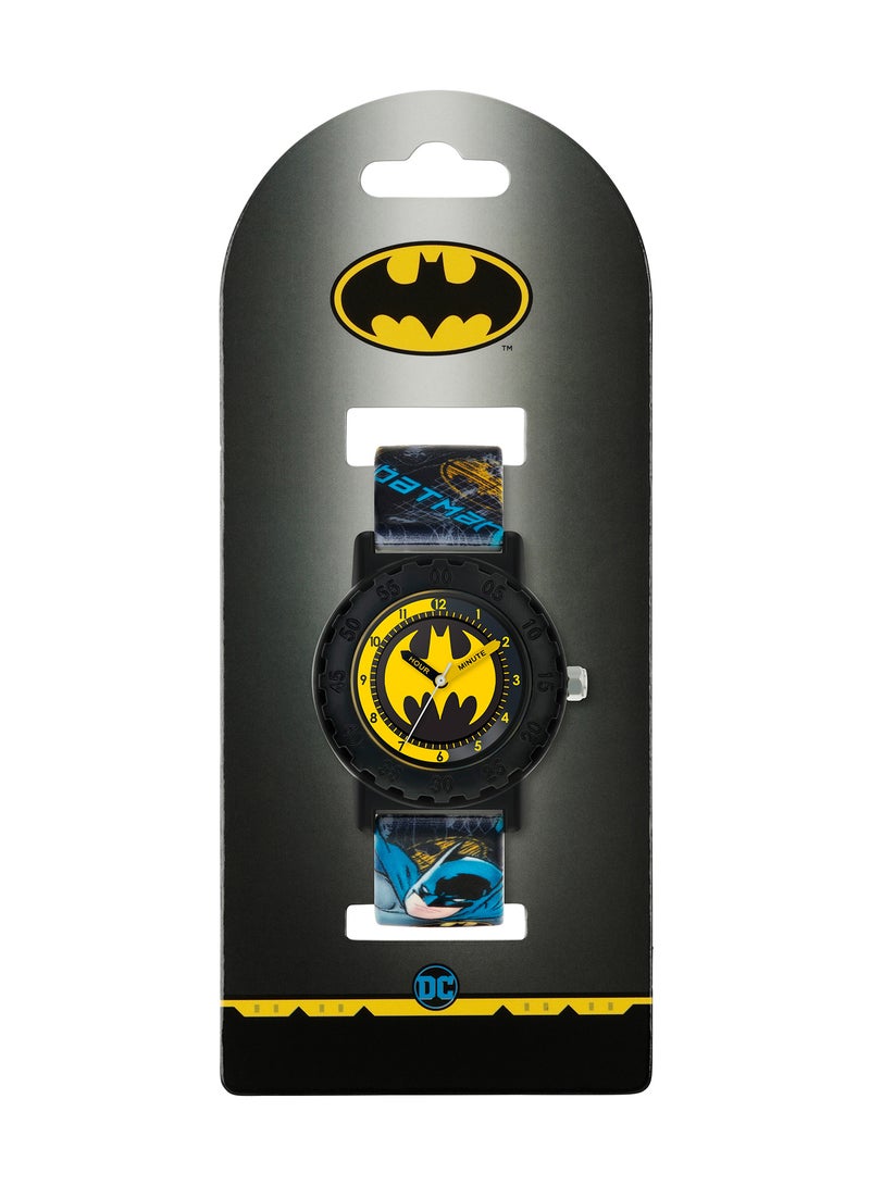 Warner Brothers Batman Printed Silicon Strap Watch - BAT9548