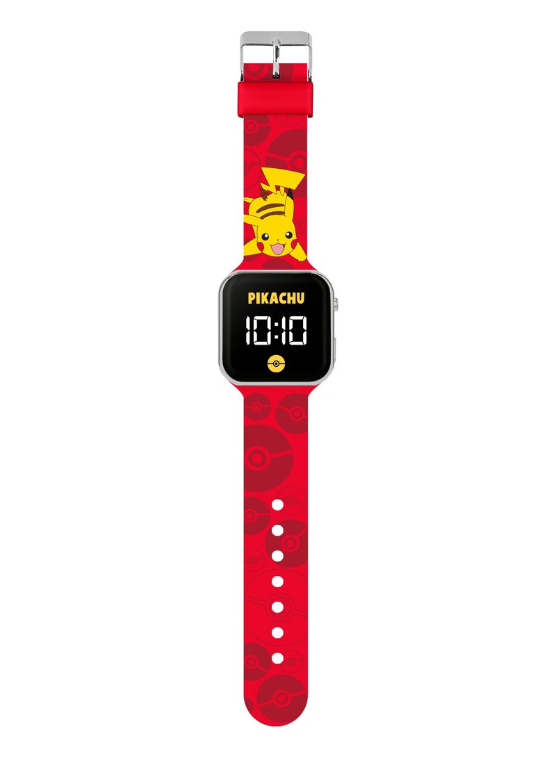 Pokémon LED Printed Strap Boys Watch - POK4405