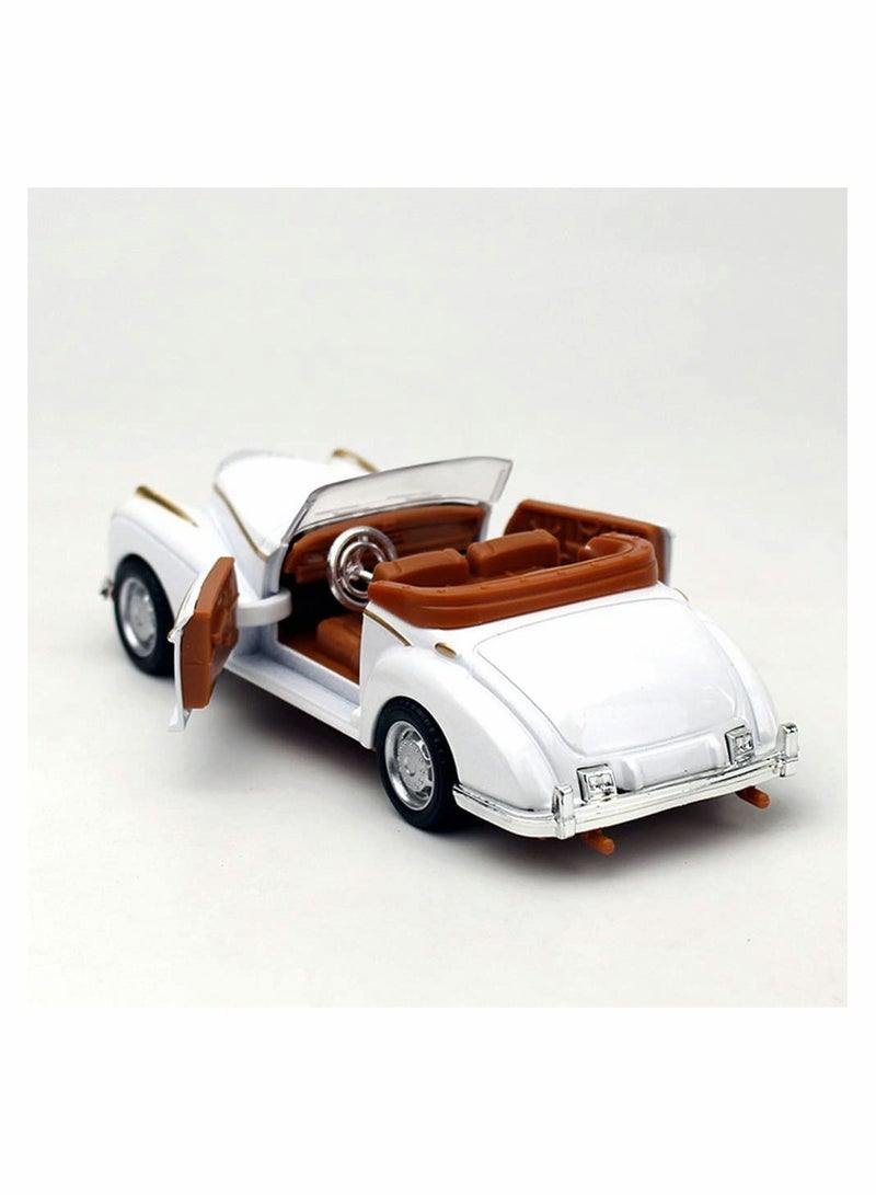 Vintage Car Model Retro Car Model Toy Diecast Vehicle Classic Car Figurine Collectible for Kids Adults Gift Car Lover Present Black