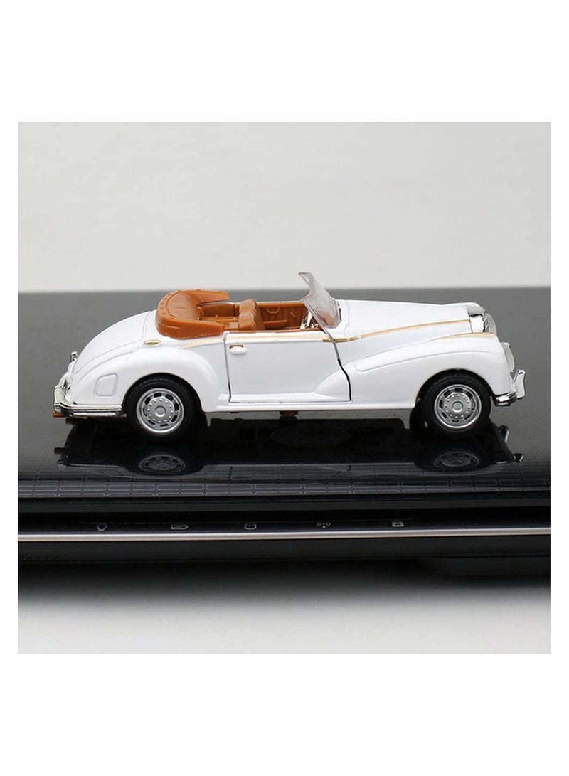 Vintage Car Model Retro Car Model Toy Diecast Vehicle Classic Car Figurine Collectible for Kids Adults Gift Car Lover Present Black