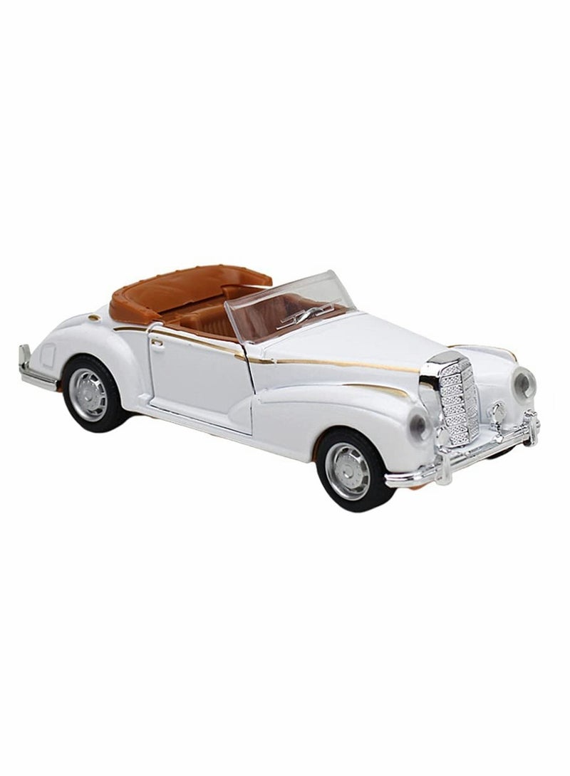 Vintage Car Model Retro Car Model Toy Diecast Vehicle Classic Car Figurine Collectible for Kids Adults Gift Car Lover Present Black