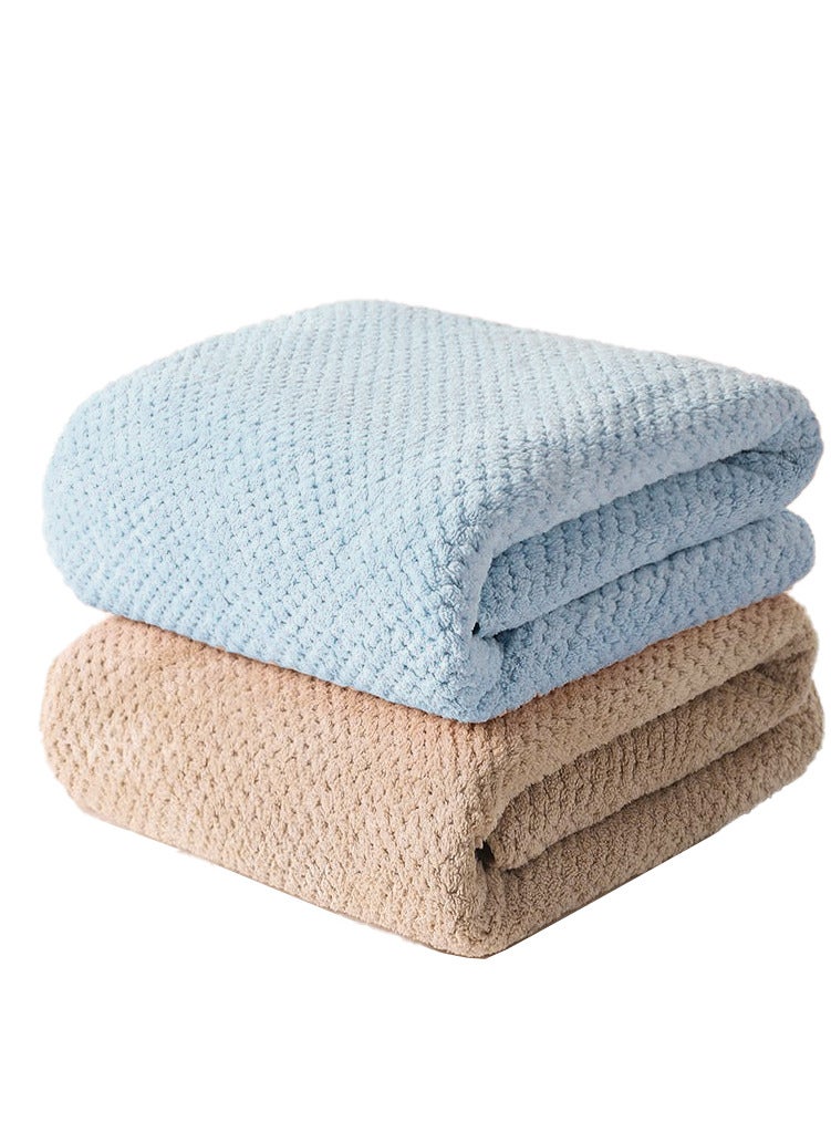 Microfiber Towel 90x160 cm 2 PCS Bath Towel Microfiber Soft, Durable and Light Weight