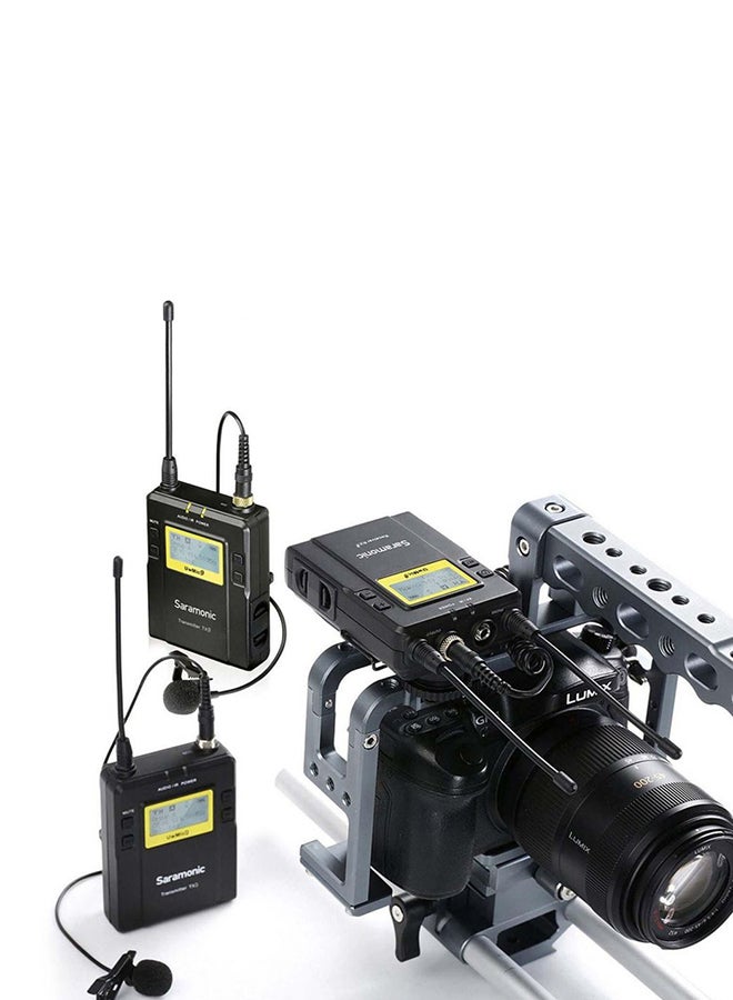 Uwmic9 Wireless Omnidirectional Lavalier Microphone System Black/Yellow