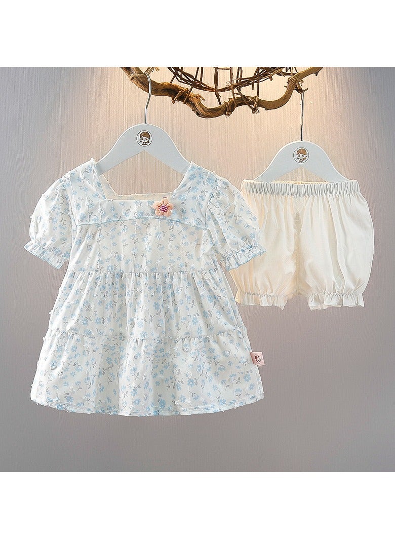 New Western Style Floral Two-Piece Set