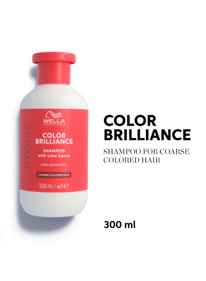 Invigo Color Brilliance Shampoo 300Ml - For Coarse Hair