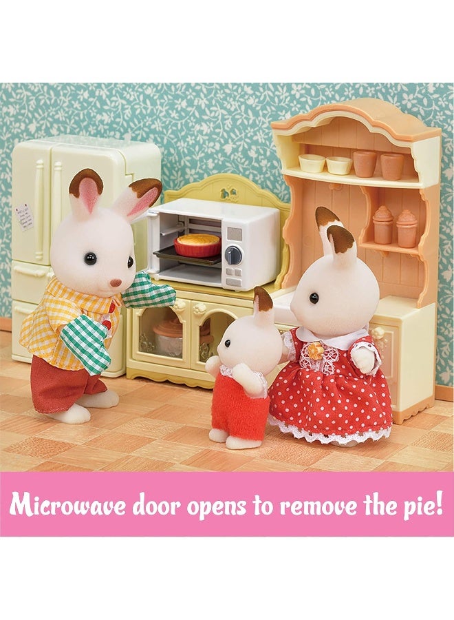 Calico Critters, Doll House Furniture and Décor, Microwave Cabinet