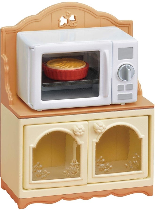 Calico Critters, Doll House Furniture and Décor, Microwave Cabinet