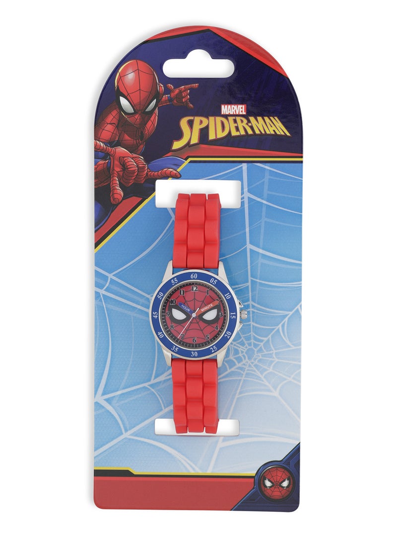 Disney Marvel Spiderman Red Silicon Strap Boys Watch - SPD9038