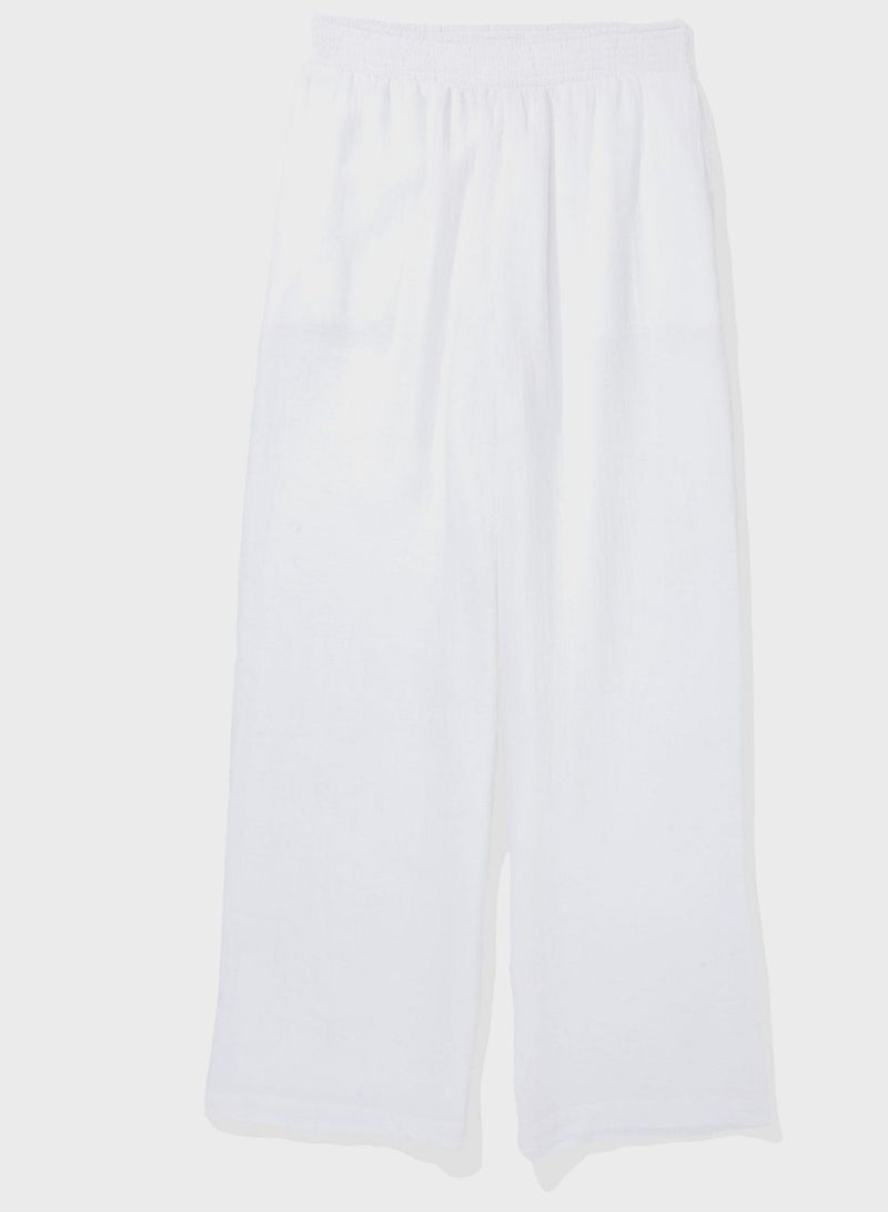 High Waist Wide Leg Pants