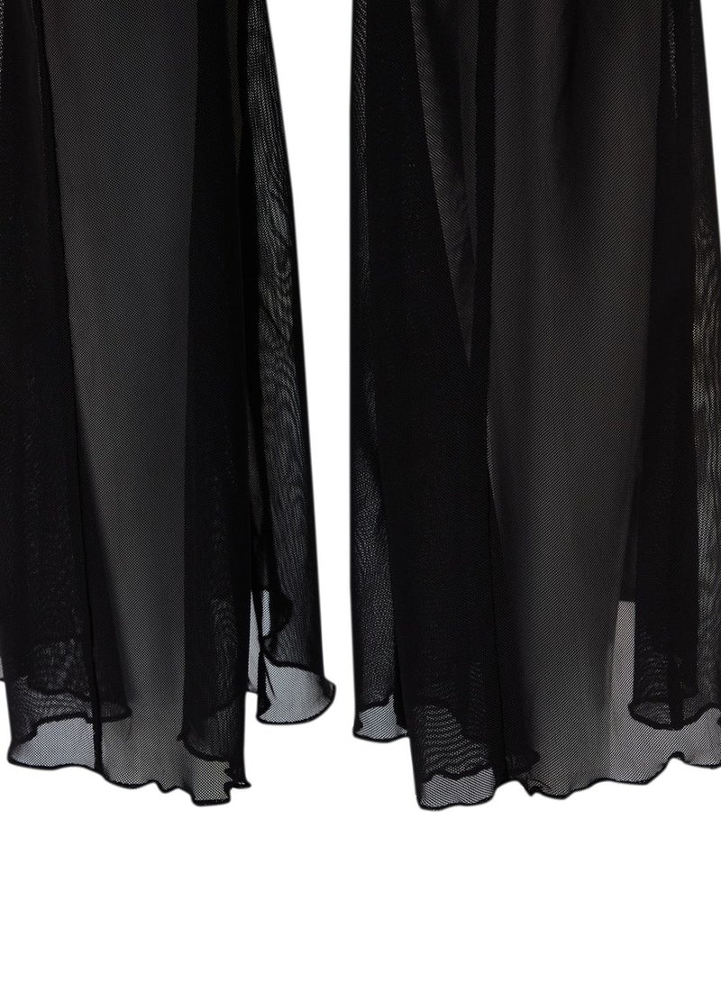 High Waist Flared Pants
