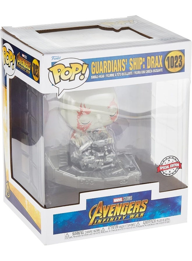 Funko Pop! Deluxe: Marvel - Guardians Of the Galaxy Ship - Drax - Avengers - Collectable Vinyl Figure - Gift Idea - Official Merchandise - Toys for Kids & Adults - Movies Fans