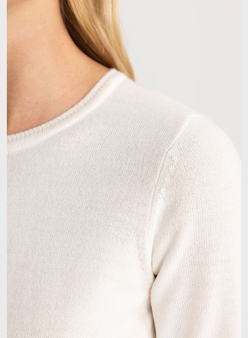 Regular Fit Crew Neck Sweater