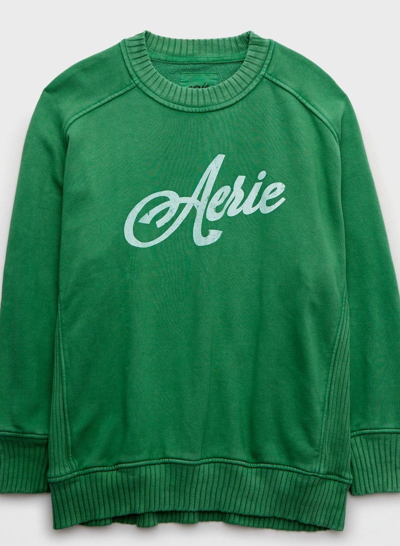 Crew Neck Sweatshirt