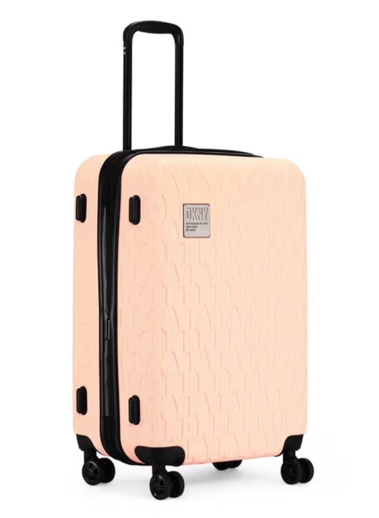 DNA Hardside Luggage on Wheels for Unisex | Ultra Lightweight ABS on with Spinner Wheels 4 Color Apricot