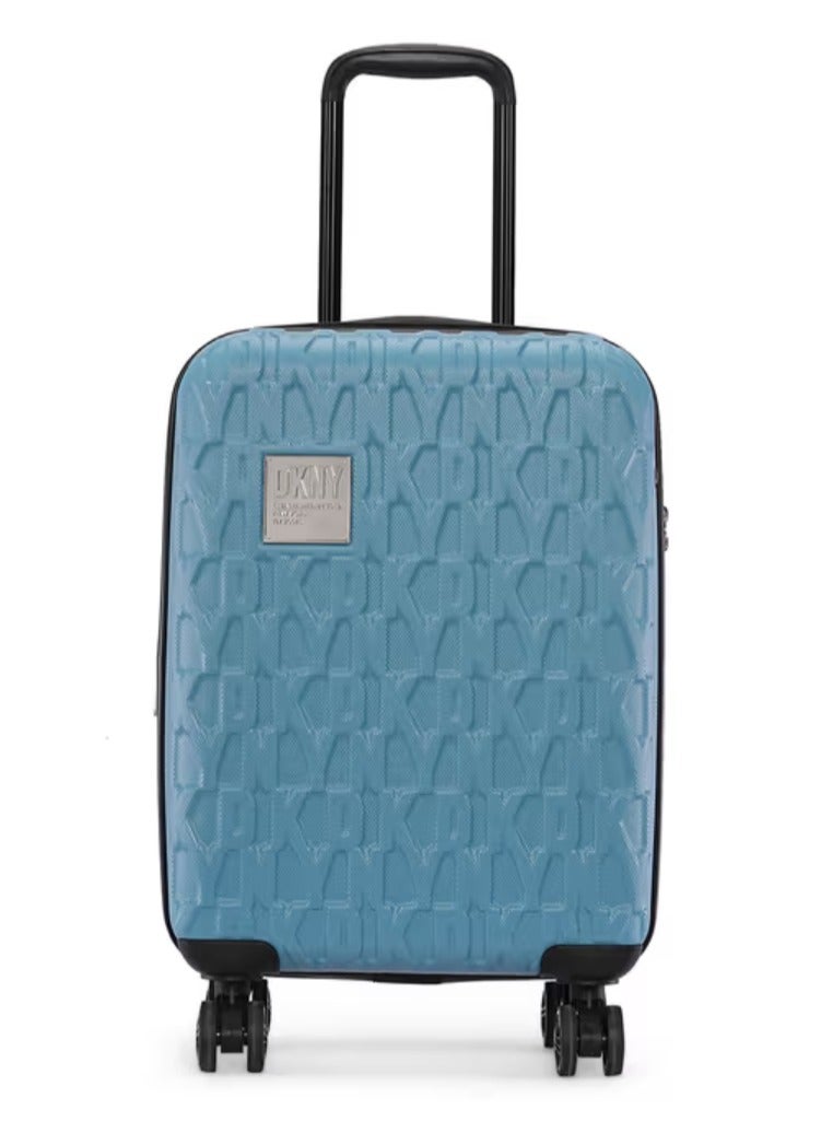 DNA Hardside Luggage on Wheels for Unisex | Ultra Lightweight ABS on with Spinner Wheels 4 Color Lavender Blue