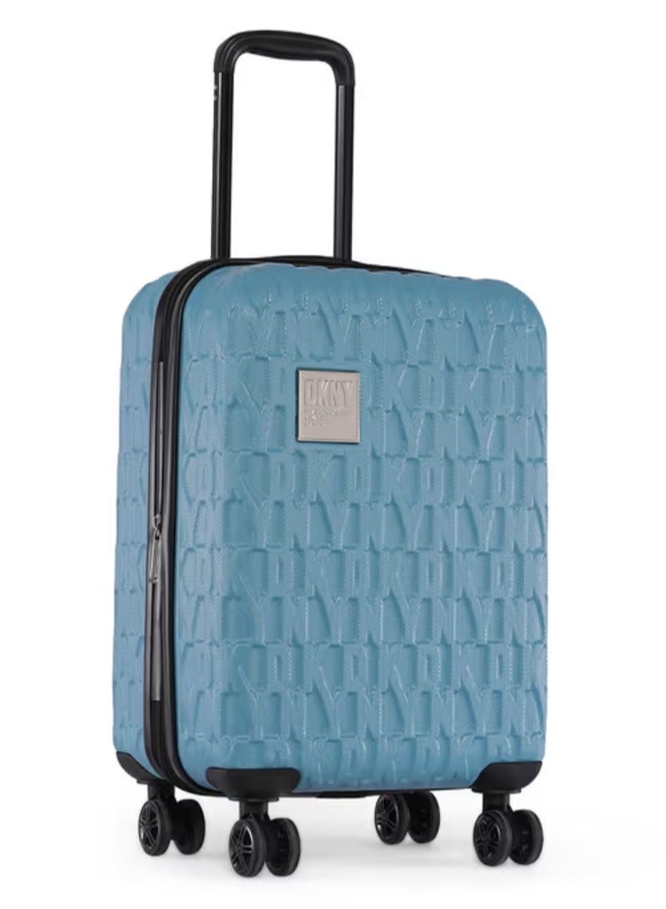 DNA Hardside Luggage on Wheels for Unisex | Ultra Lightweight ABS on with Spinner Wheels 4 Color Lavender Blue