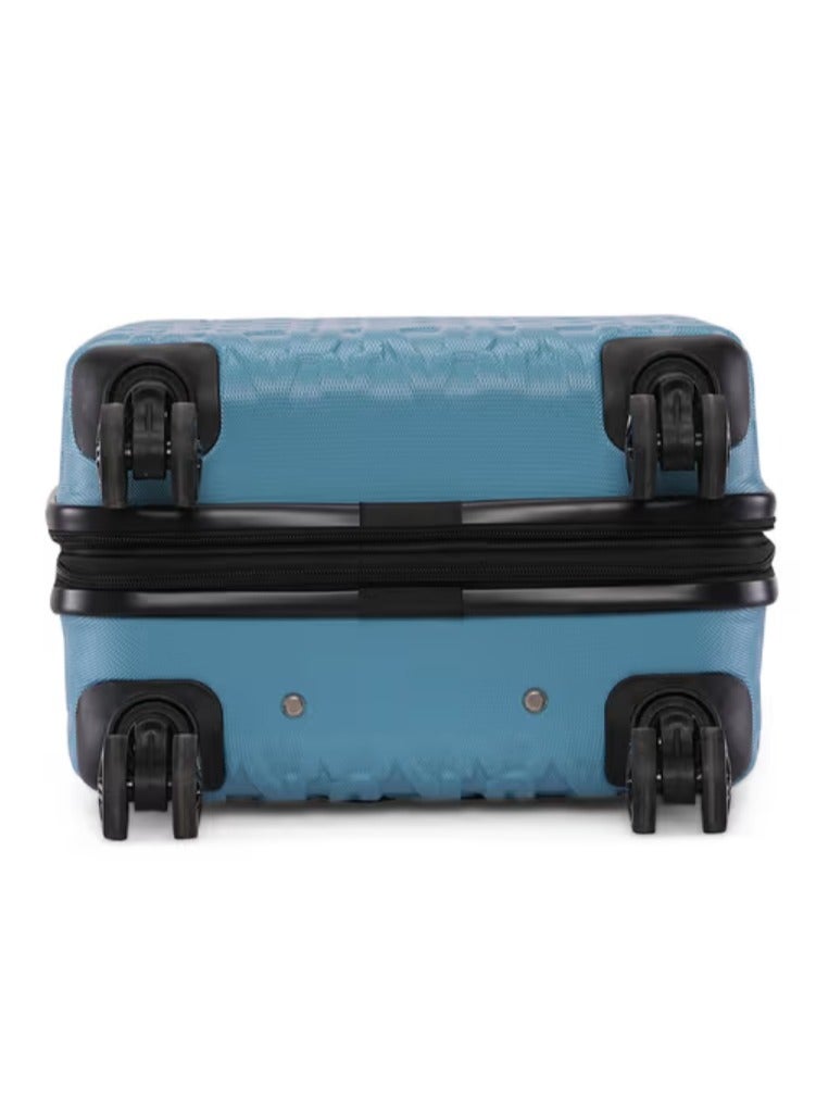 DNA Hardside Luggage on Wheels for Unisex | Ultra Lightweight ABS on with Spinner Wheels 4 Color Lavender Blue