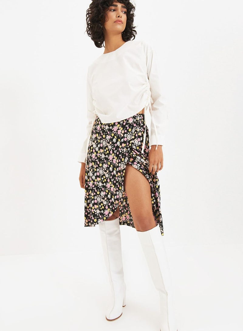 Printed Mini Skirt