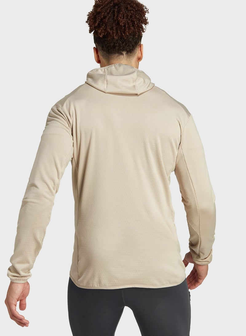 Xperior Light Fleece Hooded Jacket