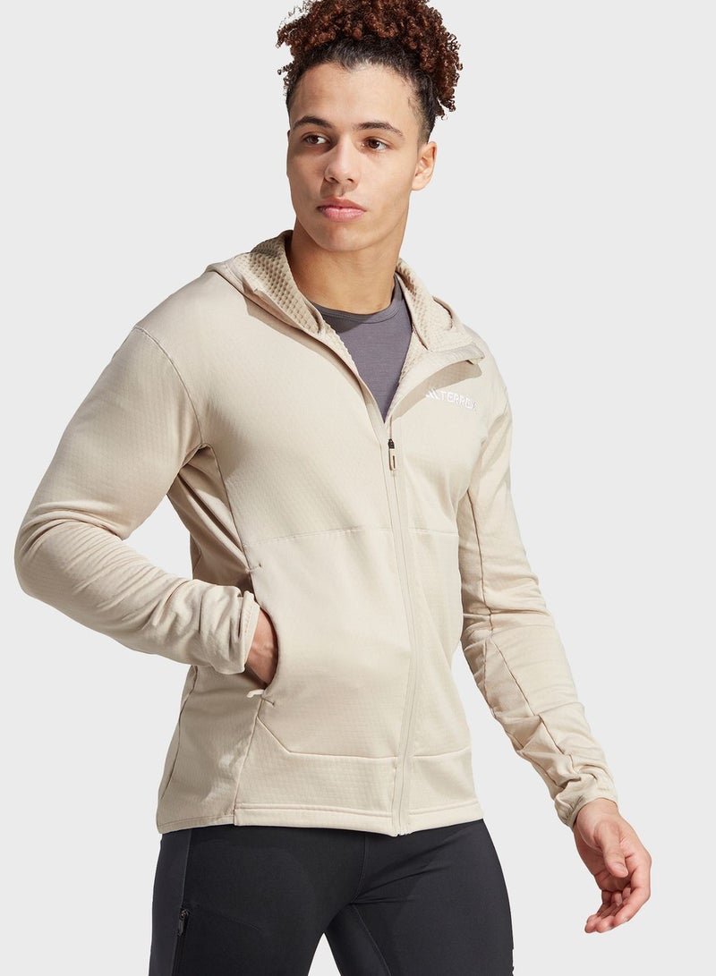 Xperior Light Fleece Hooded Jacket