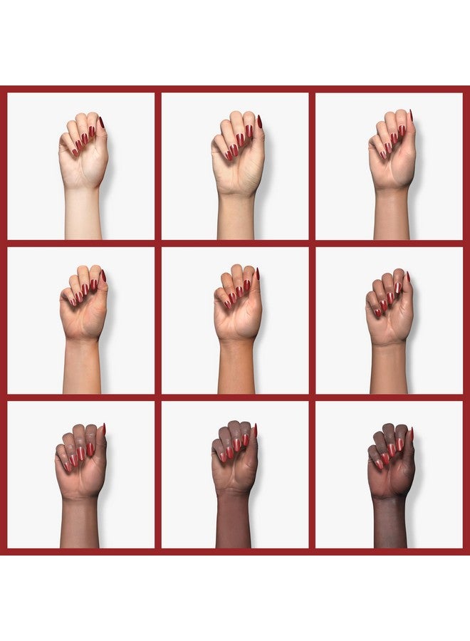 Natural Non Toxic Nail Polish Vegan And Cruelty Free Nail Paint For Nail Art Fast Drying Nail Polish For Women Long Lasting Nail Polish (Bordeaux)