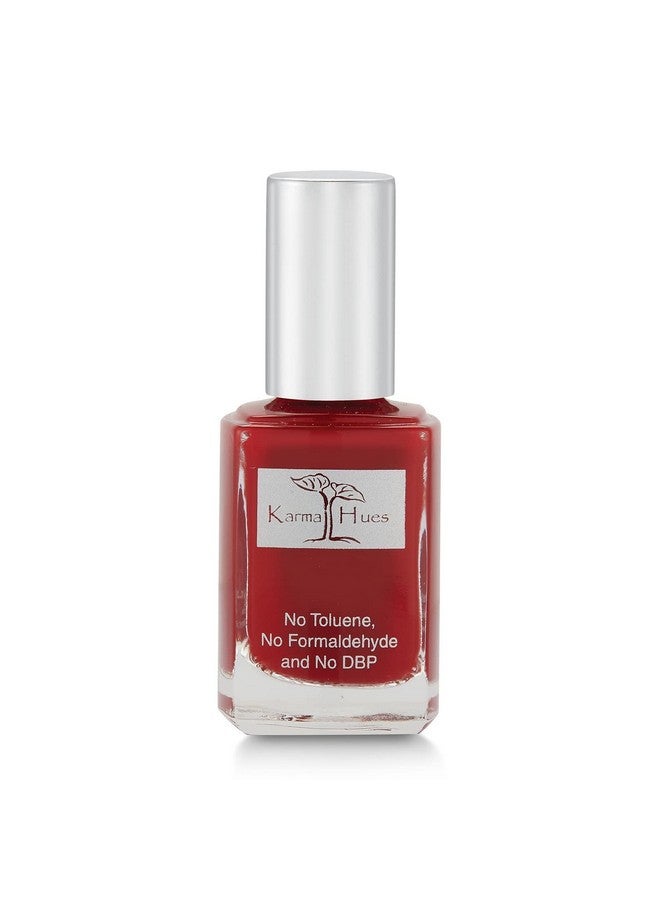 Natural Non Toxic Nail Polish Vegan And Cruelty Free Nail Paint For Nail Art Fast Drying Nail Polish For Women Long Lasting Nail Polish (Bordeaux)