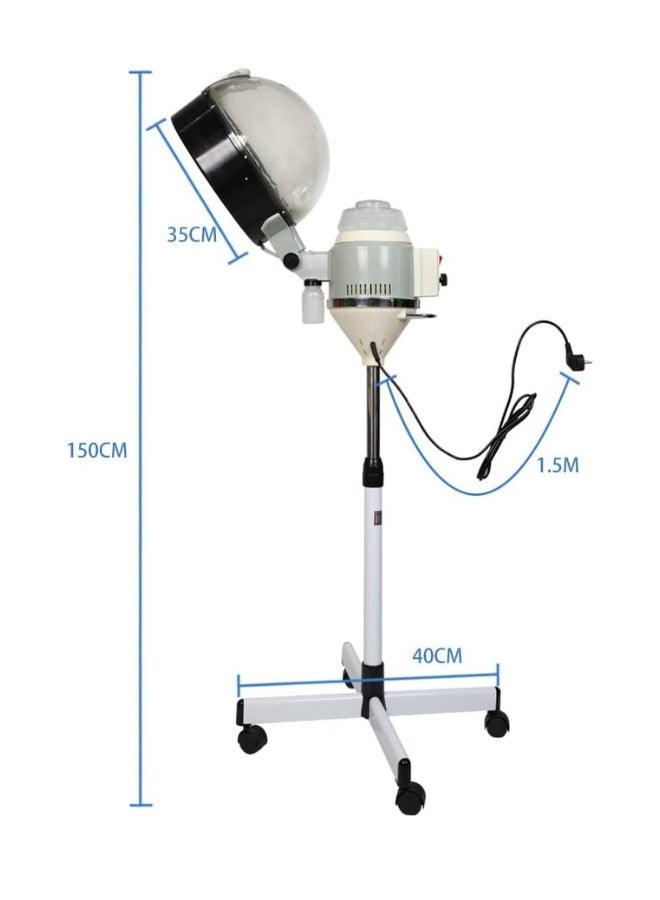 Hair Steamer and Face Steamer 2 in 1 with stand for Personal Care Use at Home and Salon