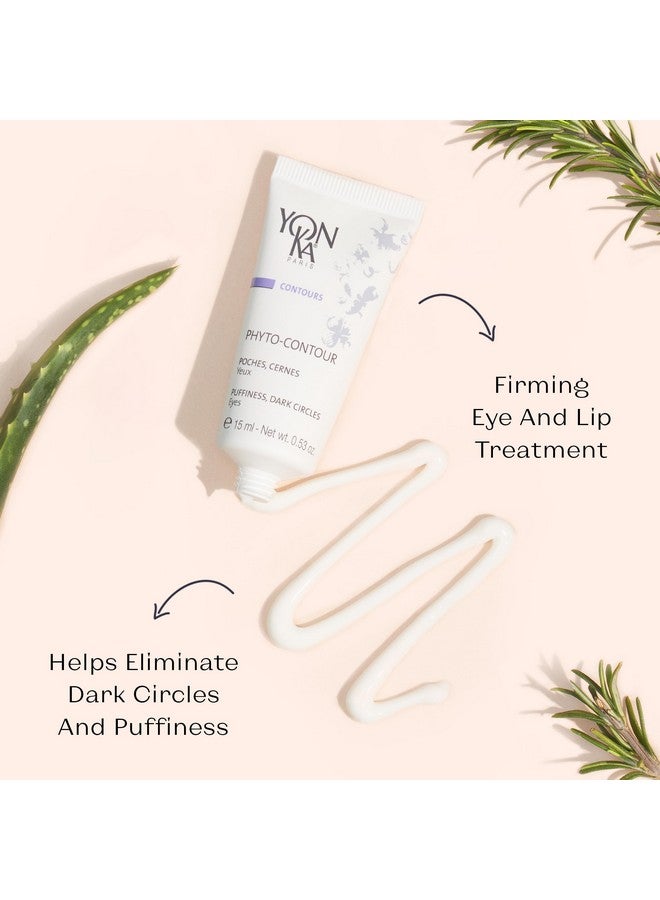 Yonka Phytocontour Eye Cream (15 Ml) Antiaging Under Eye Cream For Dark Circles And Puffiness Tone And Firm With Vitamin E And Aloe Vera Parabenfree