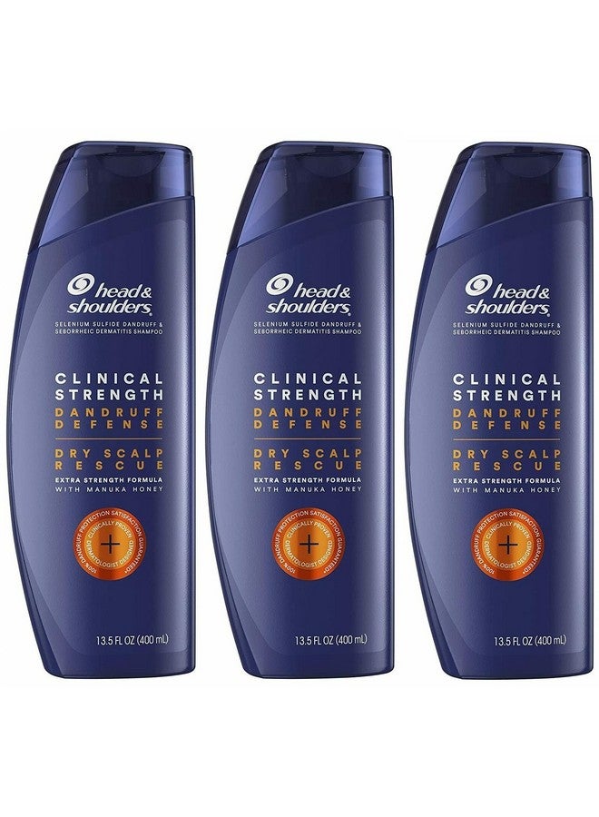 Dandruff Shampoo Clinical Strength 14.2 Oz (Pack Of 3)