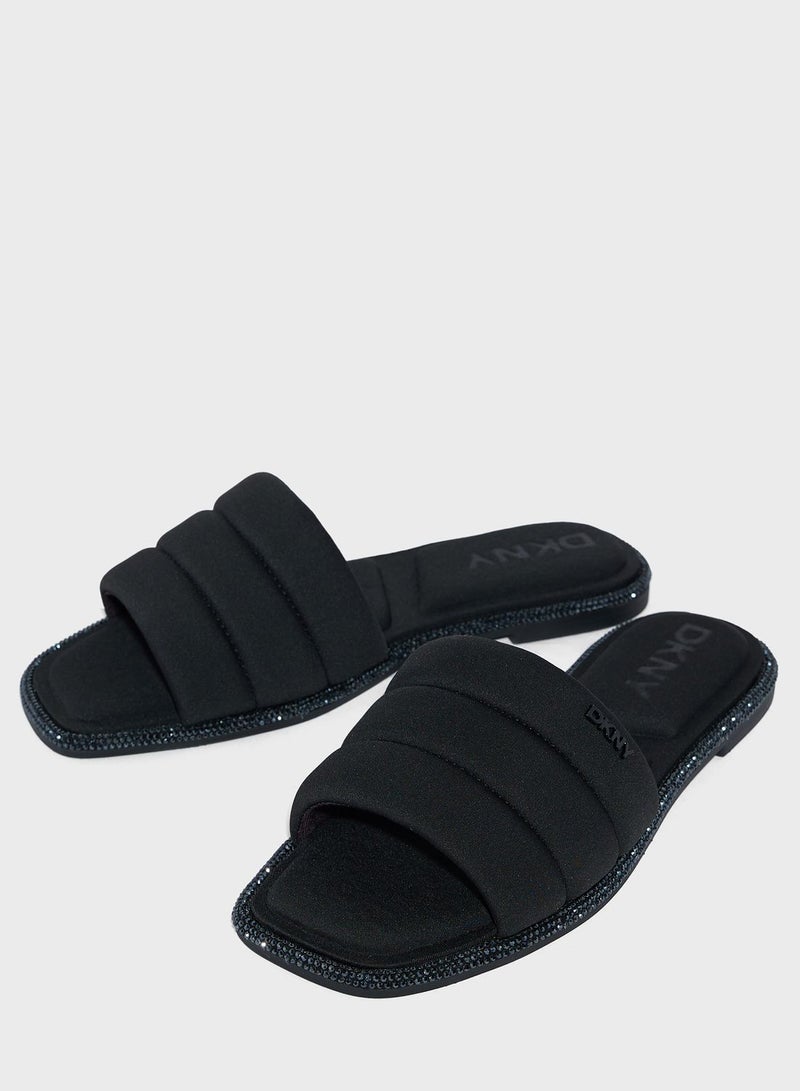 Bethea Flat Slide Sandals